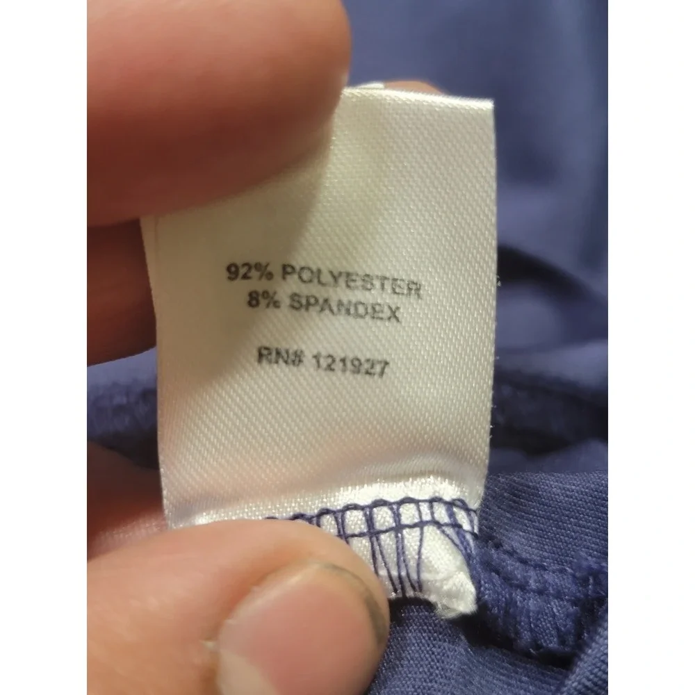 Johnnie-O Boys Prep-Formance Quarter Zip Pullover Blue Striped Size 8 JBK01690